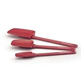 Rachael Ray Tools 3-Piece Spoonula Set, Red