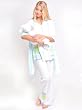 The Olian 5pc Nursing Pajama Set