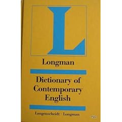 Longman Dictionary of Contemporary English (DCE)