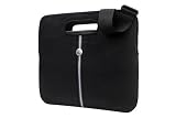 Crumpler Common Rice-M Notebooktasche 33 cm (13 Zoll) deep black / cool dark grey