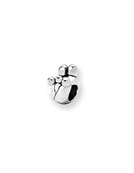 Family of 5 Charm in Silver for 3mm Charm Bracelets