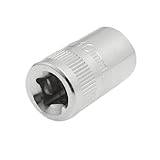 uxcell レンチソケット　6ポイントソケット　ポイントソケットセット　車CR-V ドライブ面取りエンド10mm　シングル六角