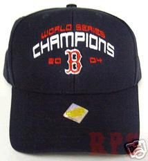 Buy BOSTON RED SOX 2004 WORLD SERIES CHAMPIONS CAP GIFT SET by route 66 sports
