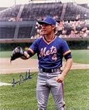 Dykstra, Len (New York Mets) Autographed/Hand Signed 8x10 Photo