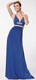 1249 FORMAL SEQUINS SEXY HALTER BALL GOWN DRESS