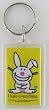 it's happy bunny 'I Hate Everything' Lucite Key Chain