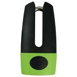 MAMMOTH MOTORBIKE MOTORCYCLE DISC LOCK BLACK AND GREEN