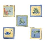 Leap Froggie Wall Hanging - Set of 5