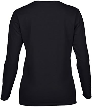 AnneMonroe Fashion Women's Happy Baby Bear Long Sleeve Shirt Black Xxx-large