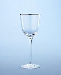 Martha Stewart Collection with Wedgwood "Bracelet" Wine Glass, Silver, 10 Oz.