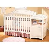 Vienna Crib 'N Changer Combo - White (Box 1)