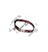 6781 red LEOPARD CAT BRKAWY collar