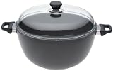 Scanpan Classic Ceramic Titanium 9-1/2-Quart Casserole with Cover