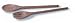 Green Mountain Trading 4073 Palm Wood Servers, set of 2