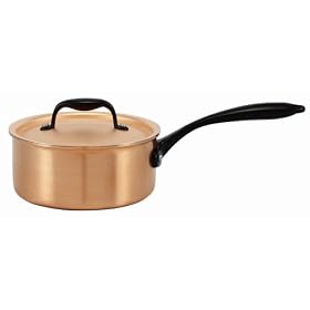 Marco Pierre White Copper 16 cm Vegetable Pan + Lid
