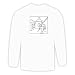 Long Sleeve T-shirt with male, man, black and white, shielded, patrolling, castle, Europe, noble, Lithuania, knight, warrior, swordsman, sworded, soldier