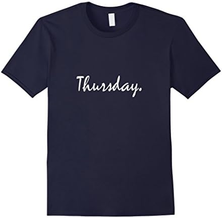 Men's Thursday Weekday T-shirt  XL Navy