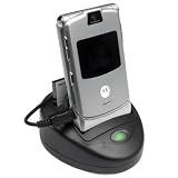 Brand New Motorola RAZR V3, V3c, V3m, V3i, SLVR L7, L6, L2 Dual Desktop Battery Charger