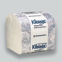 Kleenex Hygienic Bath Tissue, Two-ply , 250 Sheets Per Pack, 36 Packs Per Case