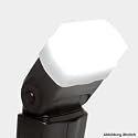 Delamax Diffusor Softbox für Canon Speedlite 430EX, 430EX II - Flash Bounce [SL3]