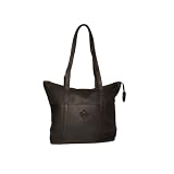 MLB Tampa Bay Rays Black Leather Women's Tote