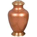 Elegant, High Quality Arcadia Copper Pet Memorial Urn – Large