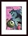 Monsters Inc., Art Poster with Wood Frame, poster size: 11