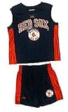 Boston Red Sox Boys Shorts and Tank Top Set (Navy/Red)