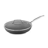 Cuisinart 622-30G Chef's Classic Nonstick Hard-Anodized 12-Inch Skillet with Glass Cover