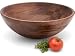 Kitchen & Housewares : Snow River Walnut Salad Bowl 14-in.