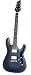 Schecter C-1 Standard Electric Guitar, Dark Metallic Blue