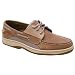 Billfish 3-Eye Boat Shoe Dark Tan -Mens