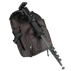 Walimex Outdoor-Kamera-Set dreiteilig - beinhaltet einen Fotorucksack/Kameratasche/Kamerarucksack (mit viel Stauraum für Kamerazubehör, sowie Kleidung), ein Einbeinstativ (sehr leicht, hoher Bedienkomfort), sowie ein Kugelkopf (aus Magnesium, hohe Stabilität, mit Wasserwaage) für jeden Outdoorfotografen geeignet - passend z.B. zu Kameras wie Nikon D3X, D3, D700, D300, D200, D90, D5000, D60, Panasonic DMC-L10, L1, G1, Canon EOS 1000D, 400D, 500D, 40D, 50D, 5D, 1D, 1V, Olympus SP-565 UZ, Sony Alpha 900, Alpha 700, Alpha 350