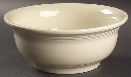 Homer Laughlin Fiesta-Ivory Mixing Bowl, Fine China Dinnerware