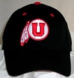 Utah Utes Black Wool One-Fit Cap (Small)