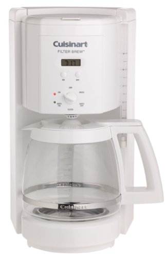 Cuisinart DCC-1000 Programmable Filter Brew 12-Cup Coffeemaker WhiteB00005IBX8 