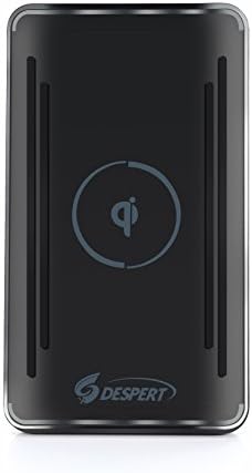 Wireless Charger,Despert Qi Wireless Charging Pad for Samsung,Galaxy S6,S6 Edge,S6 Edge Plus,Note 5,Note 4,Nexus 6/5/4,Lumia 920,LG G4/G3,Compatible with all Qi-Enabled Devices-Black (Black)