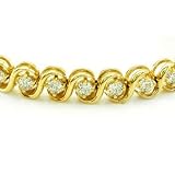 14K Diamond Bracelet -- 3.00 Ct. I1-I2 H