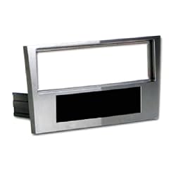 Radioblende OPEL Astra H ab 2004, Zafira B ab 2005 in silber #WM-6173#