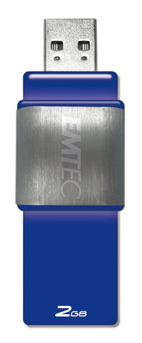 EMTEC S410 Slider Series Drive (Blue)