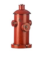 Metal Loft Cubo De Basura Fire Rojo