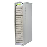 Sharkcopier Lightscribe 15 Targets DVD Cd Duplicator with Built-in 160gb HDD
