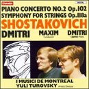 Shostakovich: Piano Concerto No. 2, Op. 102; Symphony for Strings, Op. 118a by Claire Newman, Michel Tettez, Robert Crowley, Ross Edwards, and Dmitry Shostakovich