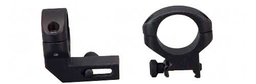 BSA MED 1 RNG 11MM GRVD RCVR MATTE, Scope Mounts, BSA Optics, Binocular, Telescope, Monocular