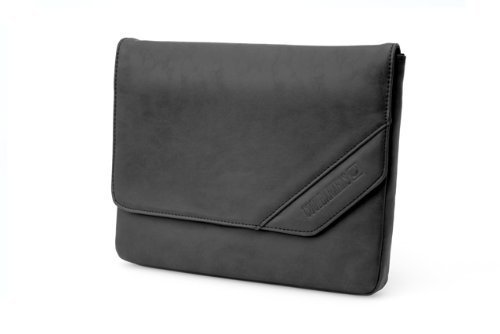 Cool Bananas OldSchool Sleeve Leder-Tasche f&uuml;r iPad 2 und das neue iPad 3 rd gen. in Schwa Preisvergleich