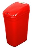 NST Nine Stars Infrared Touchless Automatic Motion Sensor Lid Open Trash Can, 7.1-Gallon