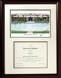Central Florida Framed Scholar Diploma Frame with Lithograph