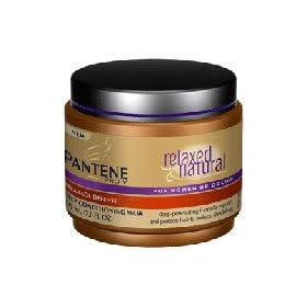 Pantene Relaxed & Natural Conditioner 7.6 oz. Jar Breakage Defense