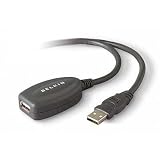 Belkin F3U130-16 USB Active Extension Cable (Black)