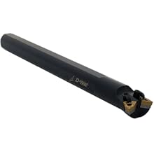 Dorian Tool S-DWLN Round Shank Steel Double Insert Boring Bar, Right Hand Cut, 7" Overall Length, 1-1/2" Minimum Bore Diameter, 1" Shank Diameter